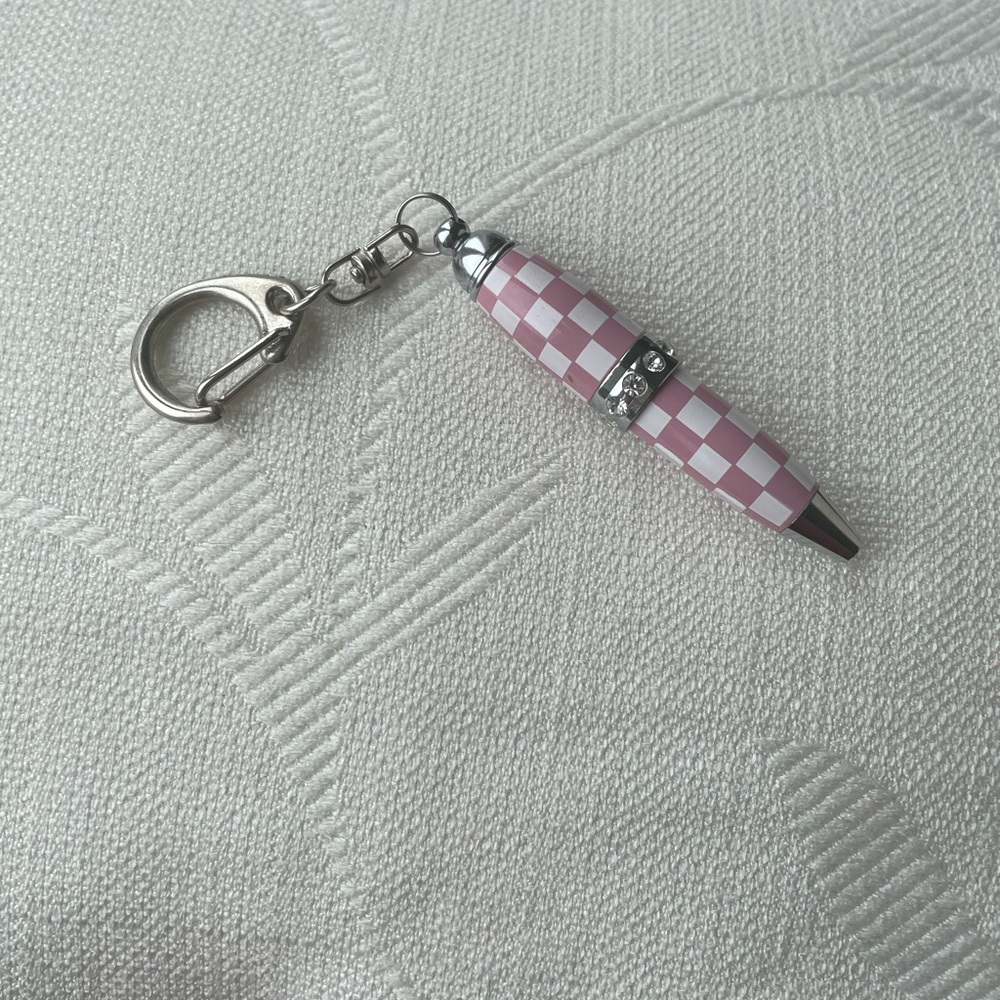 Pen shape key chain